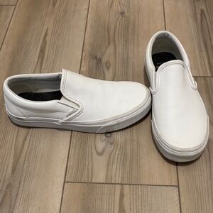 Vans Classic White Slip-On Shoes